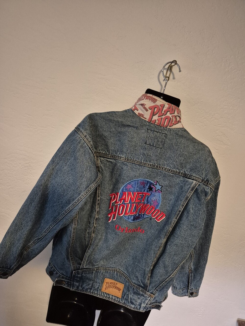Vintage 90s Jean Jacket M - Picture 7 of 9